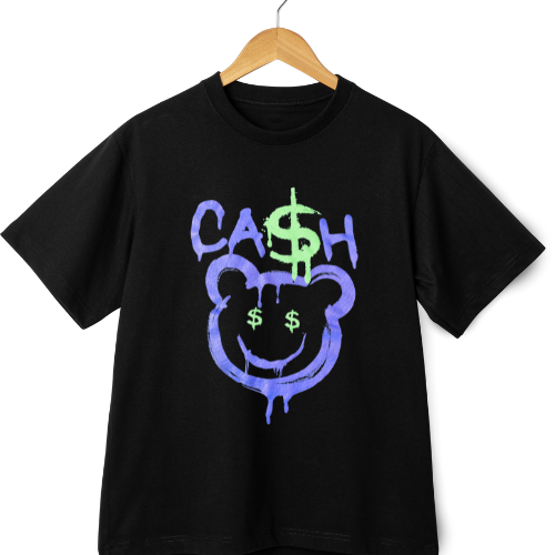 Cash Money Bear Kid's T-shirt